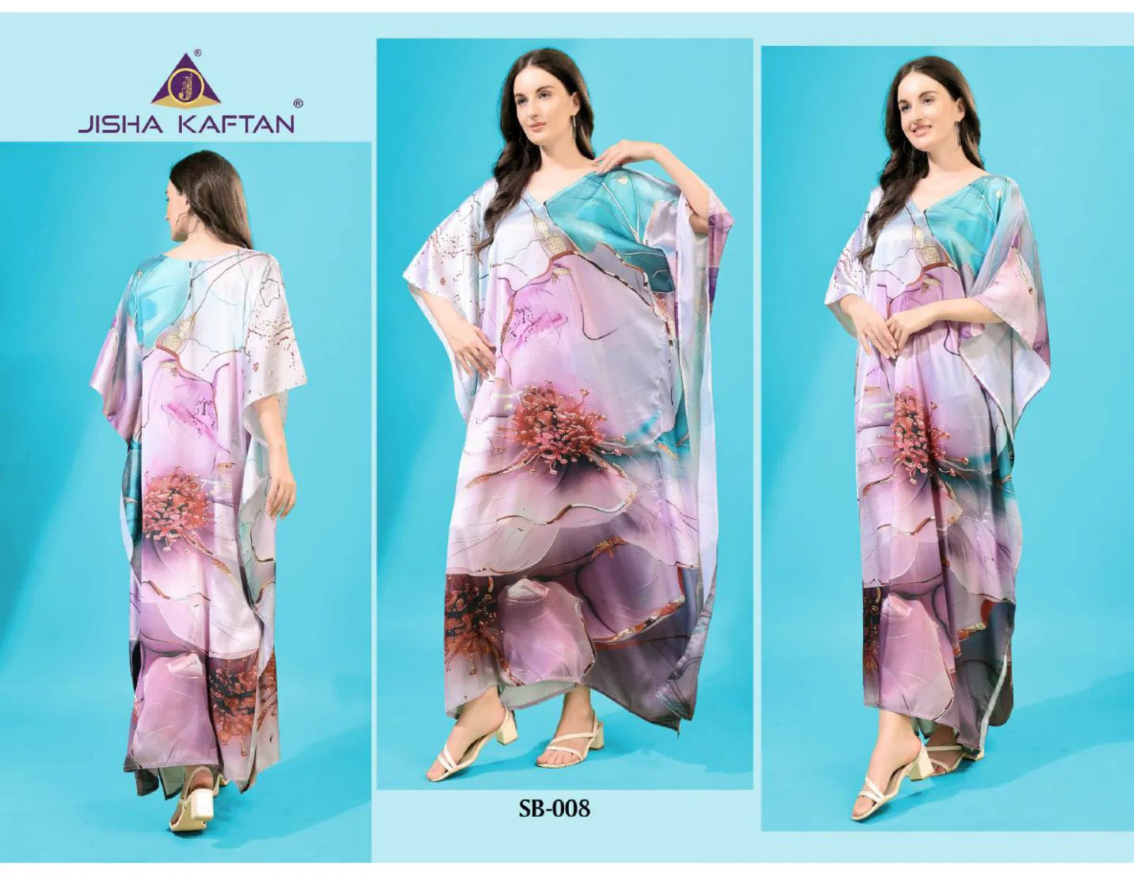 Jisha Satin Breeze Vol 1 Poly Japan Satin Kaftan Wholesale Shop In Surat